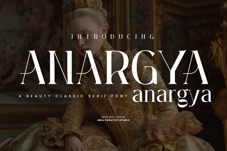 Anargya字体 1