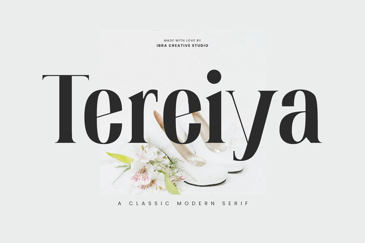Tereiya字体 1