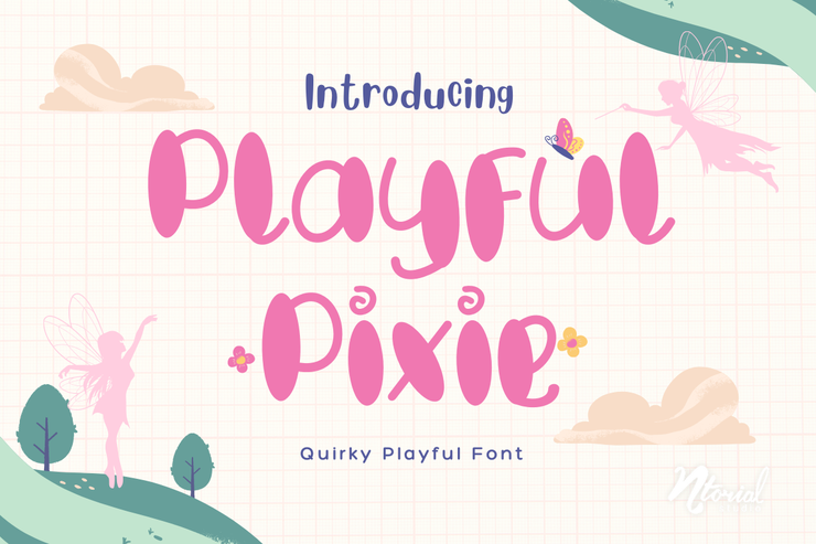Playful pixie字体 1