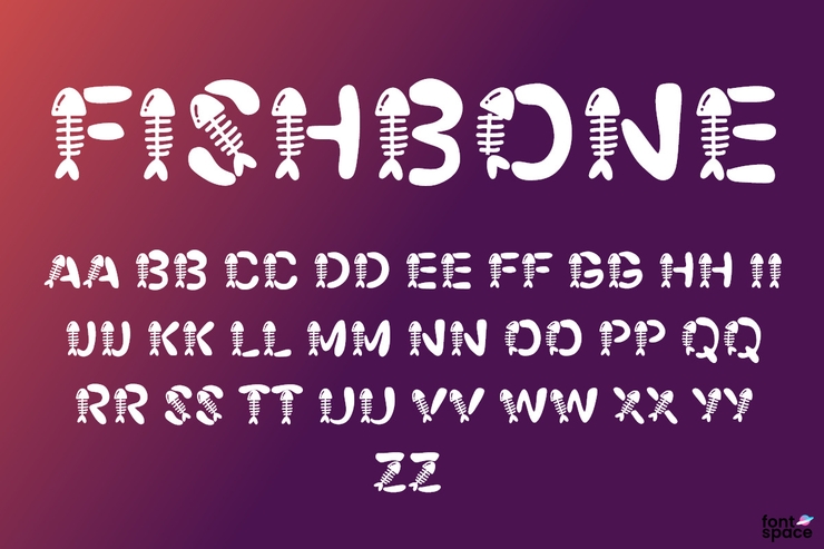 Fishbone字体 1