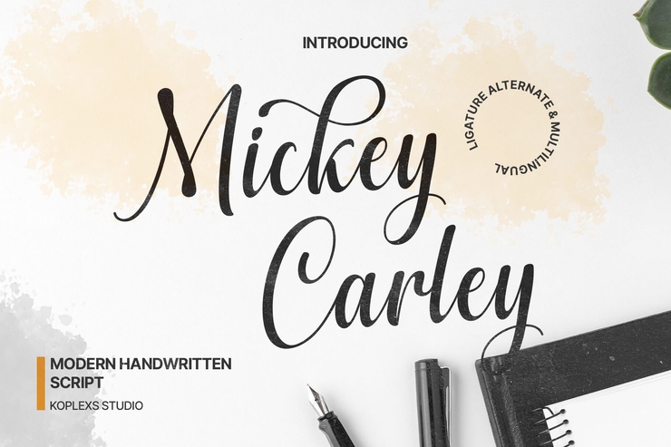 Mickey carley字体 1