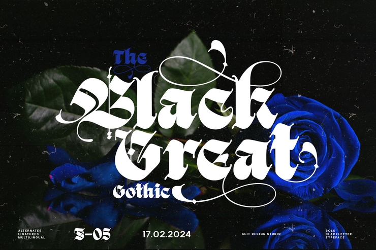 Black great字体 1