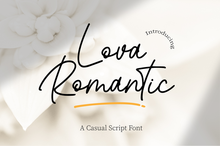 Lova romantic字体 1