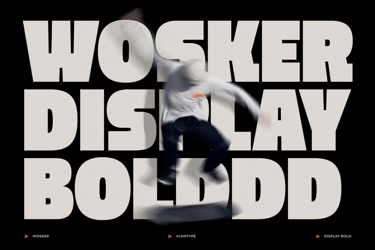 Wosker bold字体 2