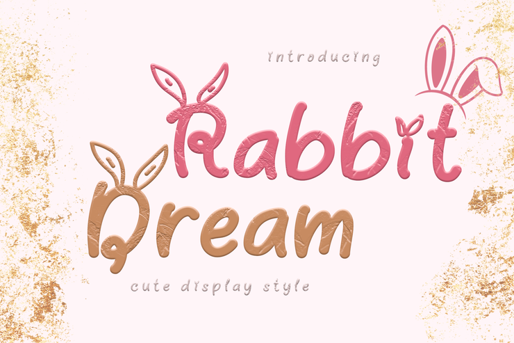 Rabbit dream字体 1