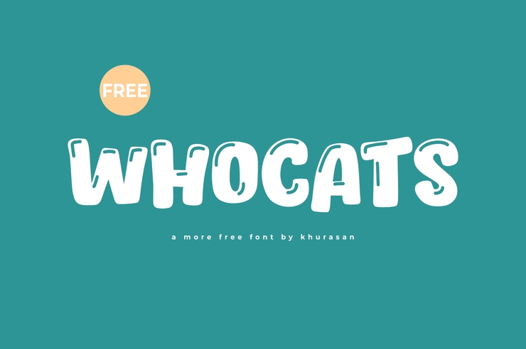 Whocats字体 1