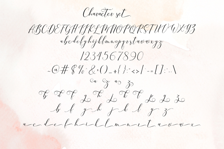 Bretallia字体 5
