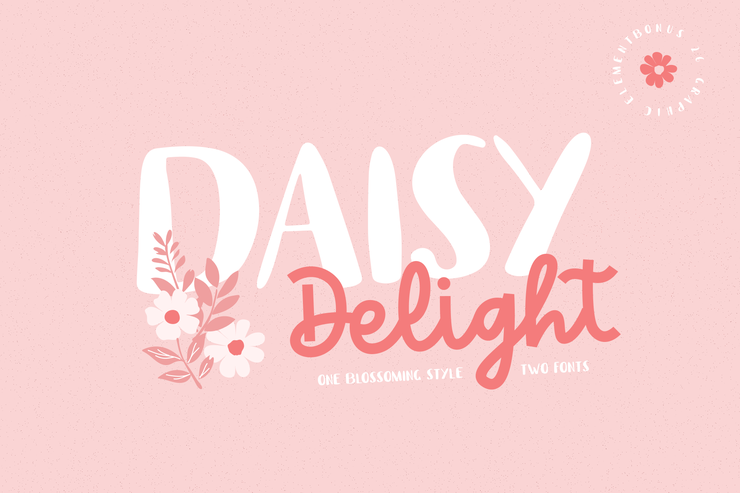 Daisy delight字体 1