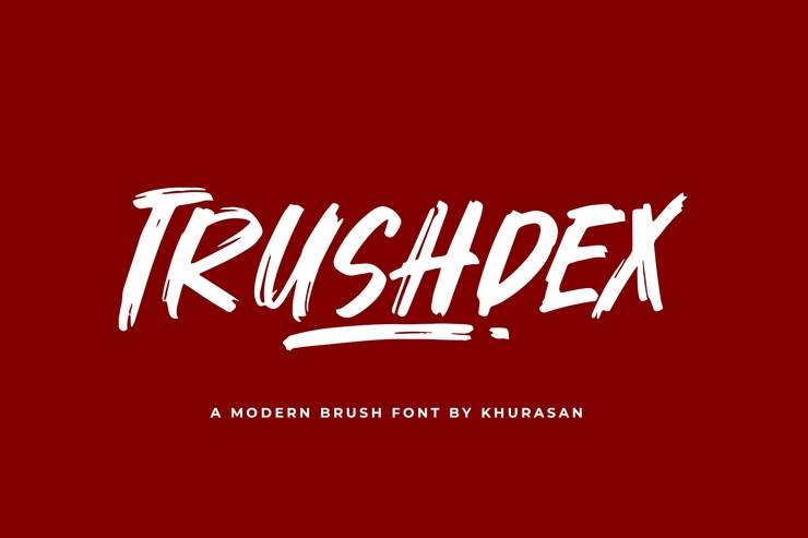 Trushdex字体 1