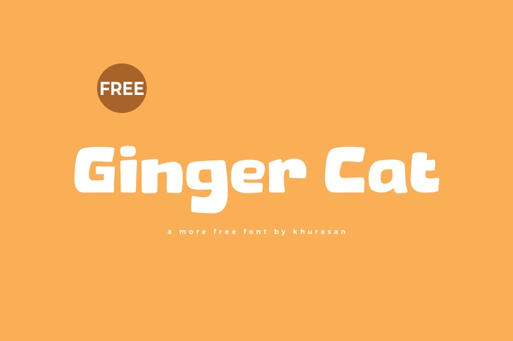 Ginger cat字体 1