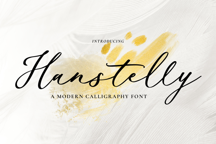 Hanstelly字体 1