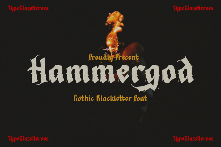 Hammergod字体 2