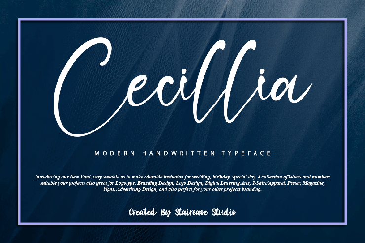 Cecillia字体 1