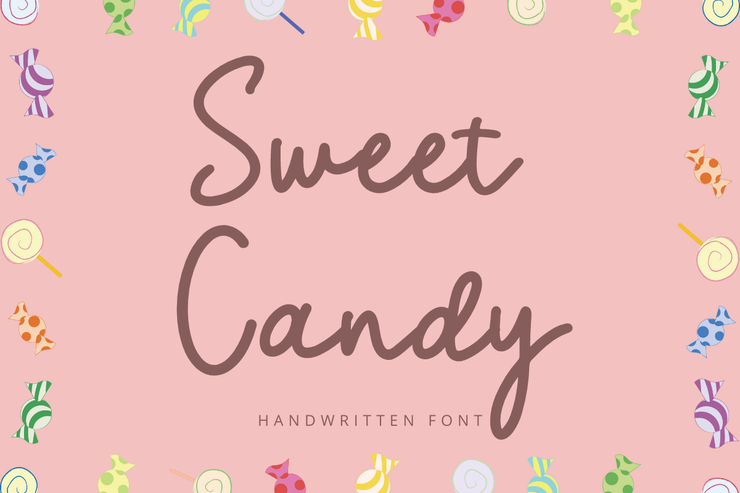 Sweet Candy字体 1