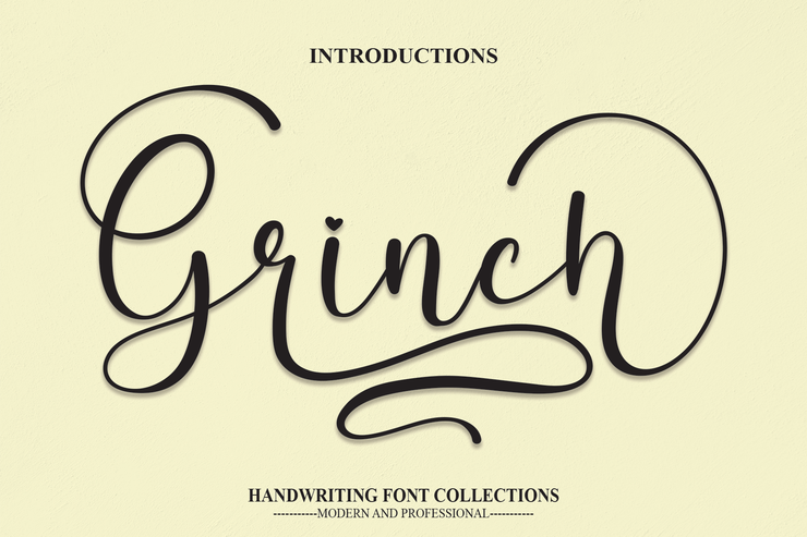 Grinch字体 6