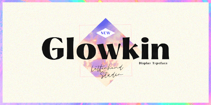 Glowkin字体 2