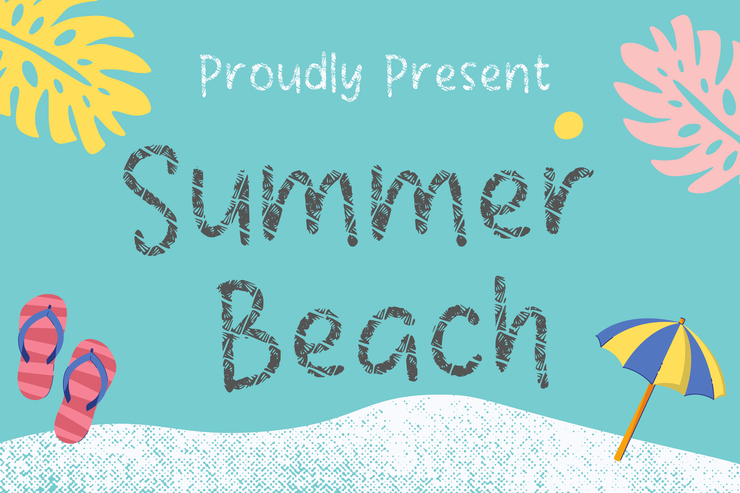 Summer Beach字体 1
