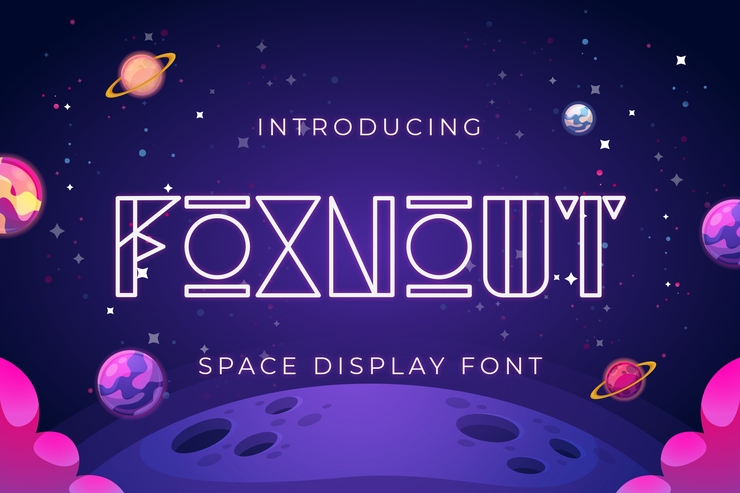 FOXNOUT字体 1