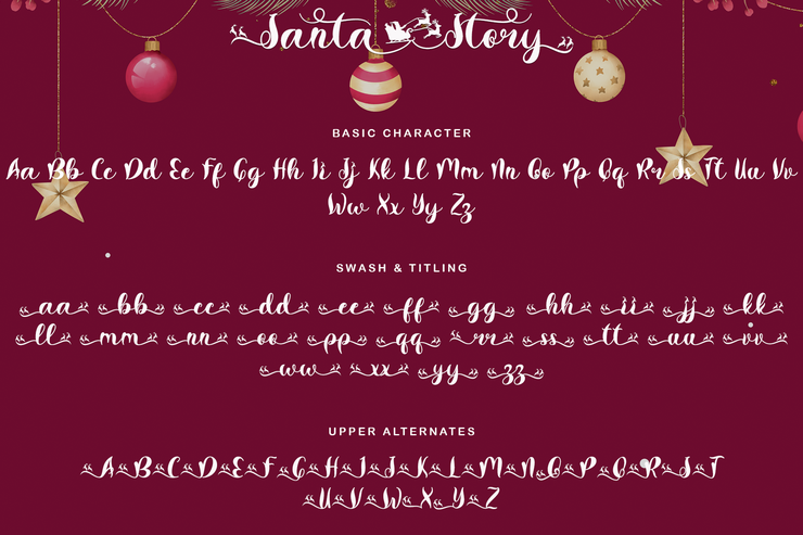 Santa Story字体 1