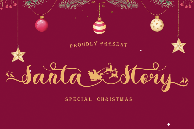 Santa Story字体 8
