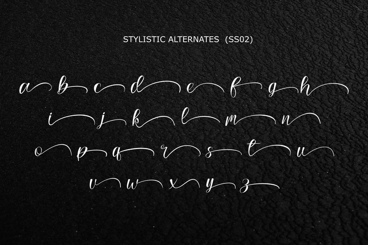 Batfide Signature字体 9