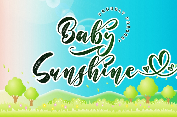 Baby Sunshine字体 4