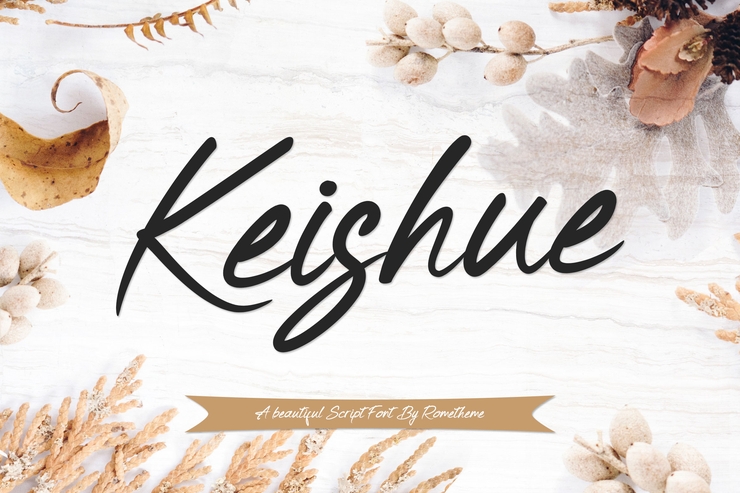 Keishue字体 4