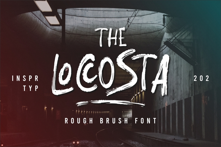 The Locosta字体 1