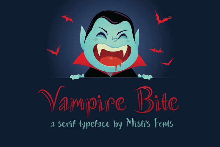 Vampire Bite字体 2