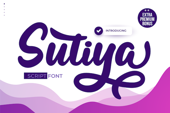 Sutiya字体 1