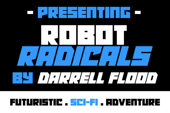 Robot Radicals字体 2