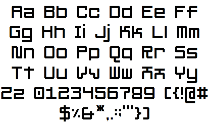 Weretiger字体 1