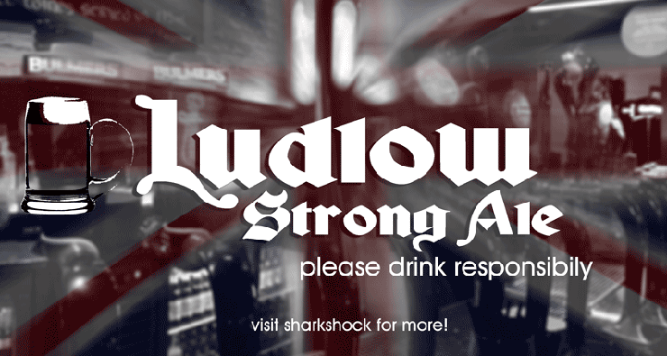Ludlow Strong Ale字体 1