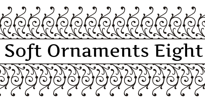 Soft Ornaments Eight字体 1