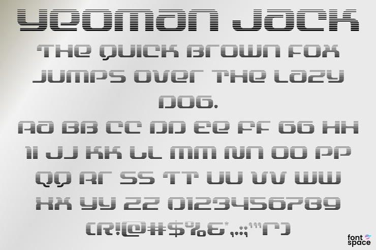 Yeoman Jack字体 9
