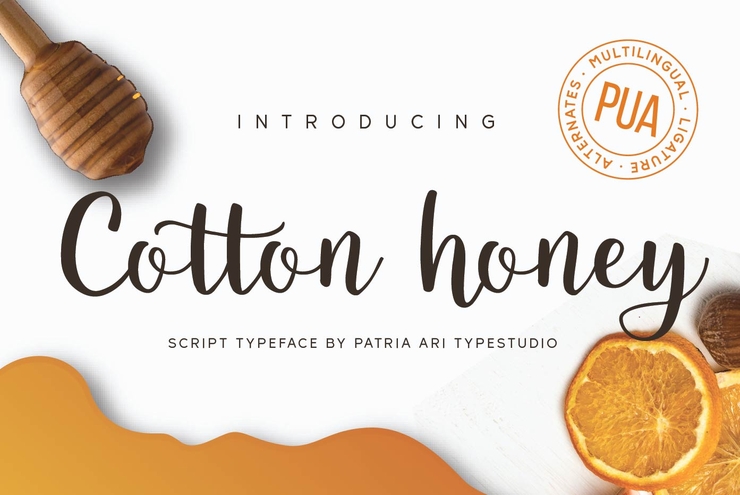 Cotton Honey Script字体 3