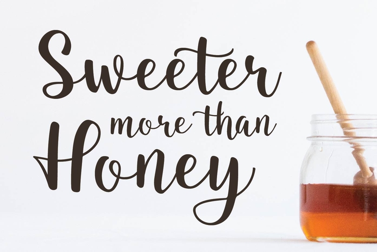 Cotton Honey Script字体 4