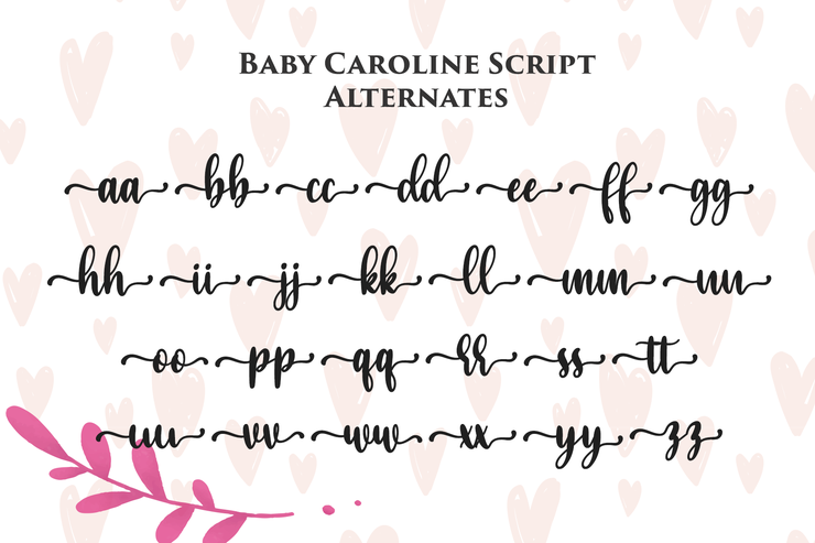 Baby Caroline Sans字体 2