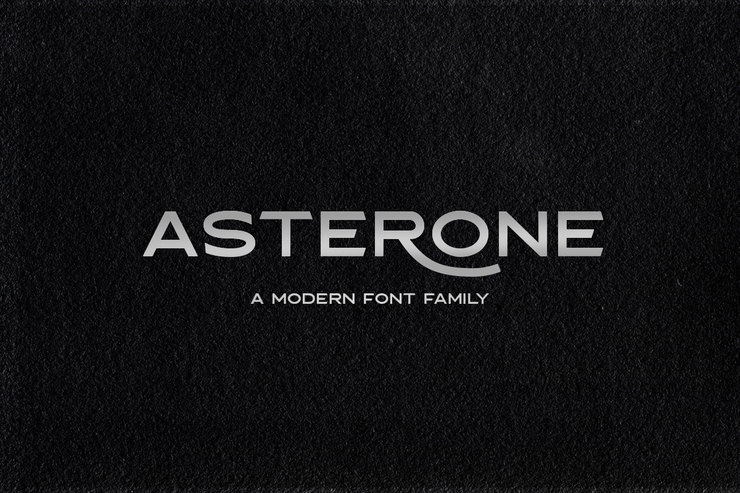Asterone字体 1