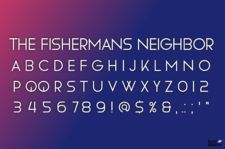 The Fishermans Neighbor字体 1