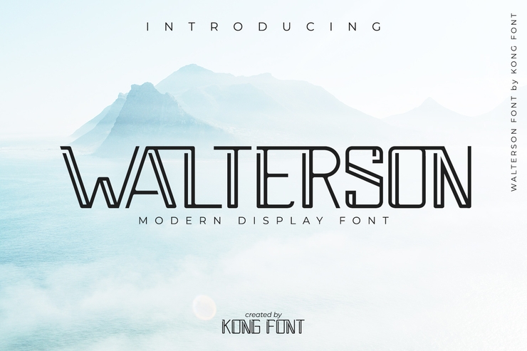 Walterson字体 1