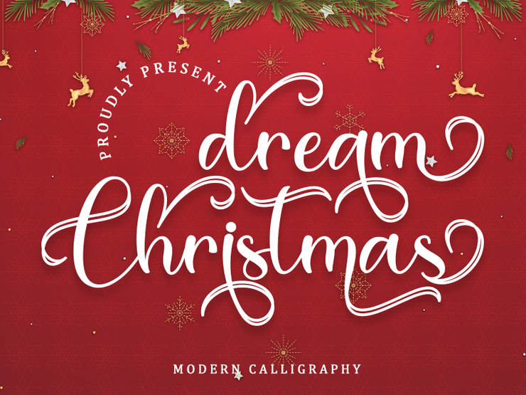 Dream Christmas字体 4
