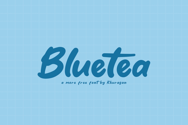 Bluetea字体 1