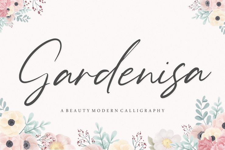 Gardenisa字体 1