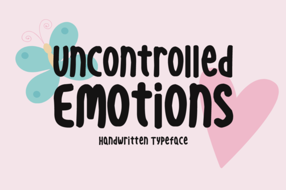 Uncontrolled Emotions字体 2