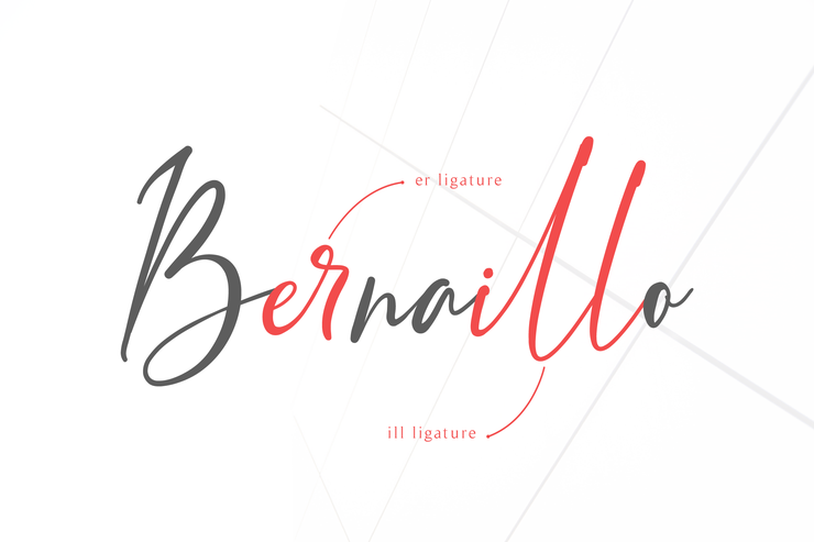 Bernaillo字体 1