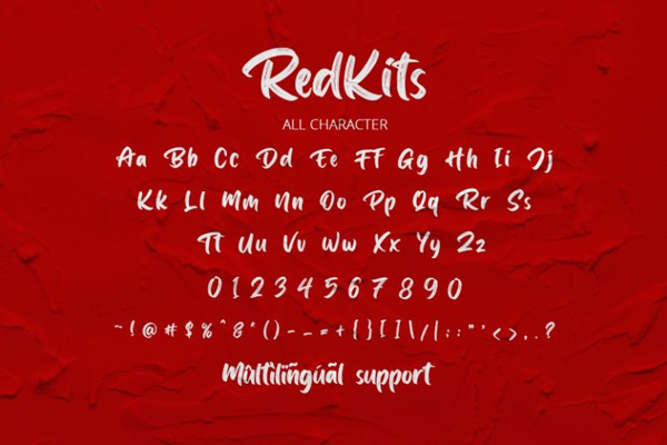 Redkits字体 1