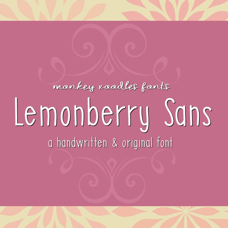 MRF Lemonberry Sans字体 1