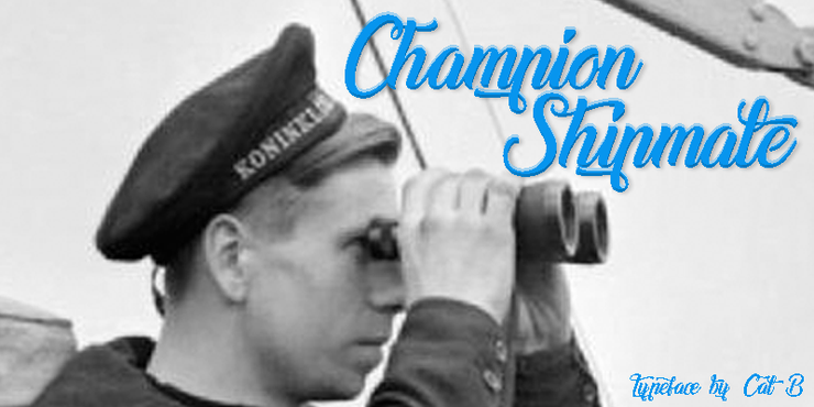 Champion Shipmate字体 1