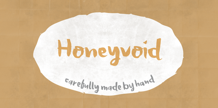 Honeyvoid DEMO字体 3